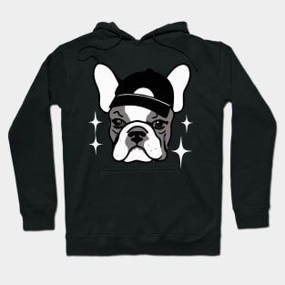 French Bulldog Gangsta Rap Dog Owner Frenchie Funny Dog Hoodie